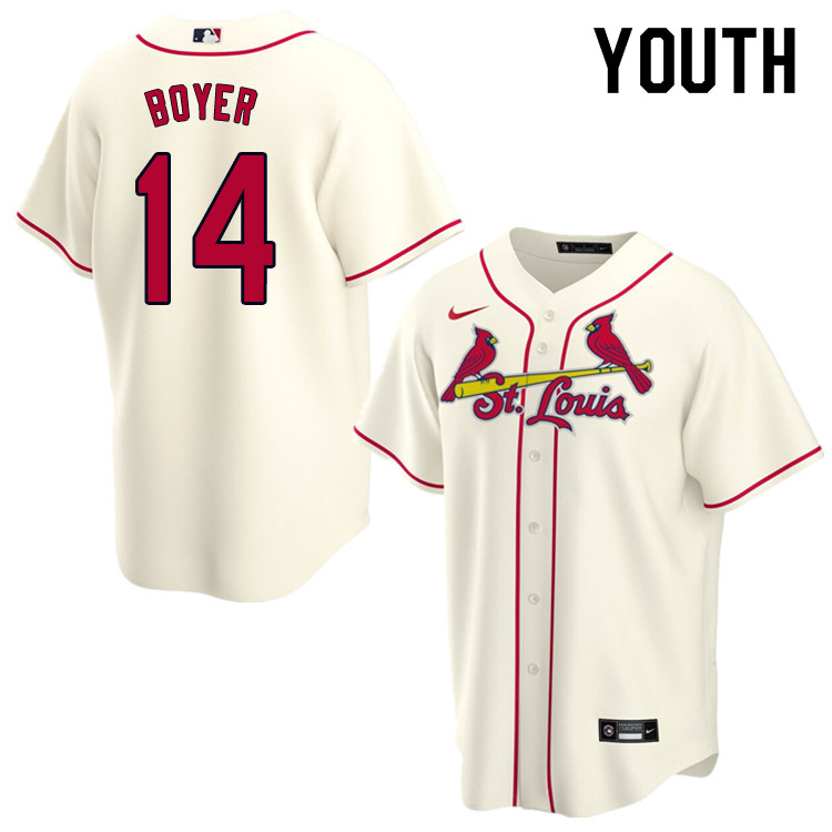 Nike Youth #14 Ken Boyer St.Louis Cardinals Baseball Jerseys Sale-Cream